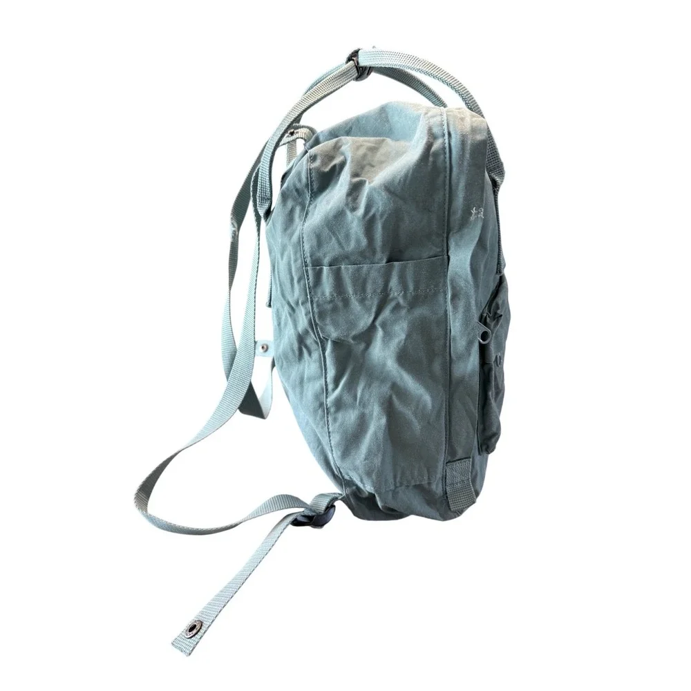 Fjallraven Kanken Classic Backpack Slate Blue Dusty Green School Travel Bag